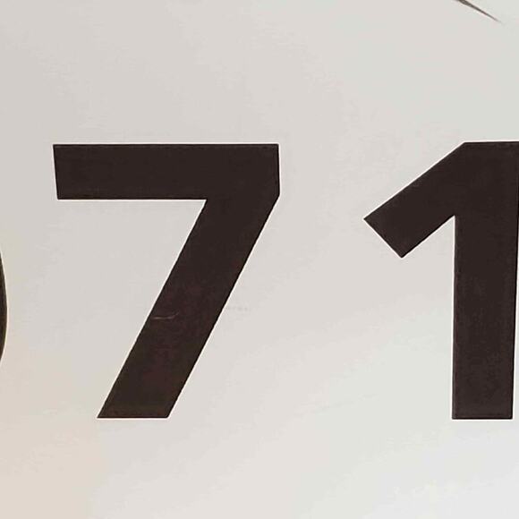 Talbots Blazer Jacket Size XL Navy Blue White Striped Cotton Stretch Knit - Picture 10 of 10